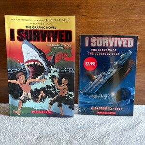 Lot of I Survived Books